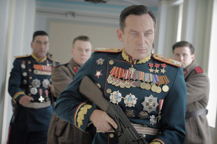 Jason Isaacs as Georgy Zhukov in The Death of Stalin