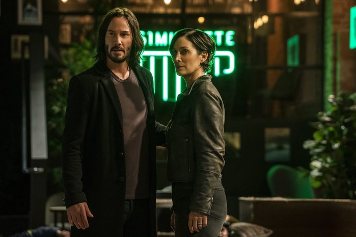 Keanu Reeves and Carrie-Ann Moss return in The Matrix Resurrections