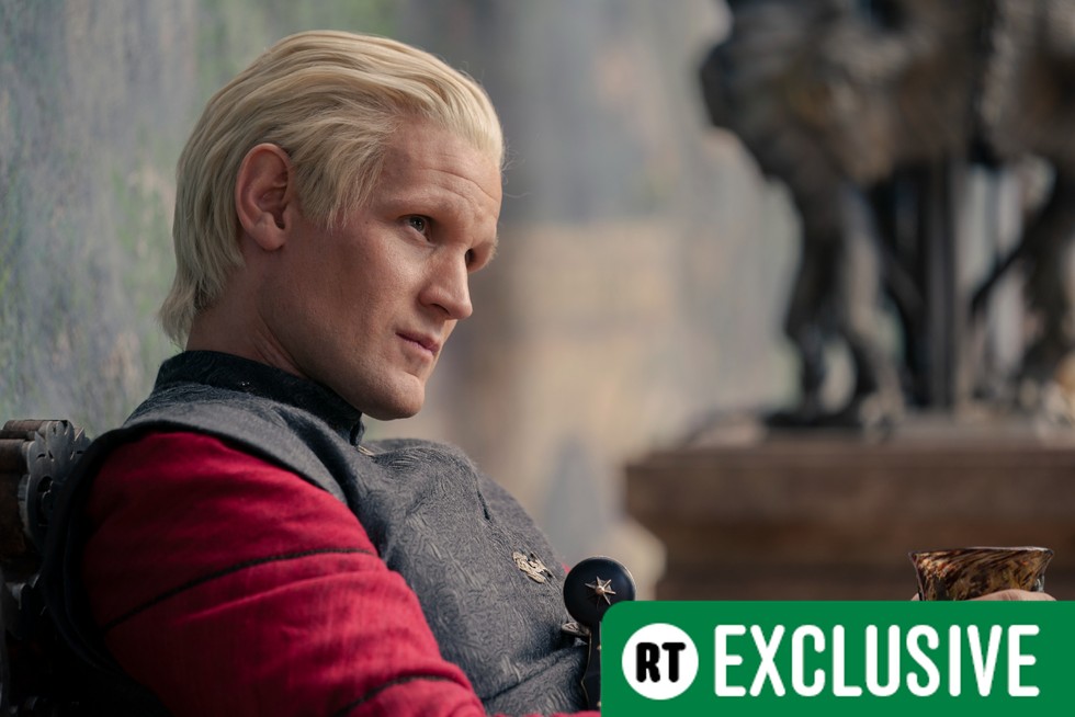 Matt Smith as Daemon Targaryen in House of the Dragon season 2