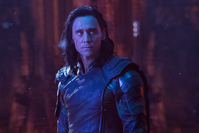 Tom Hiddleston as Loki in Avengers: Infinity War (Marvel, HF)