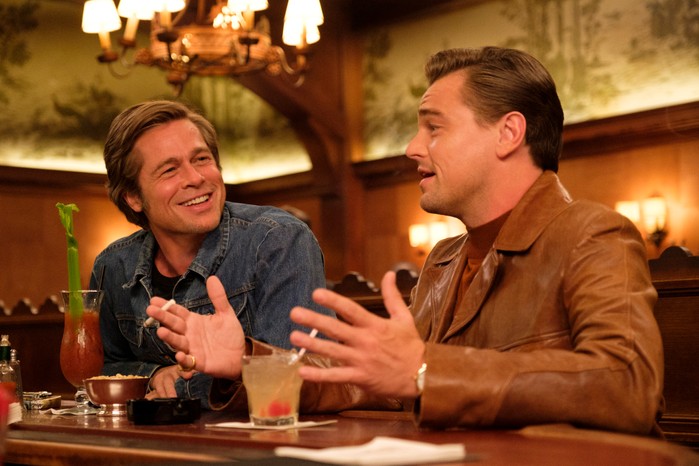 Brad Pitt and Leonardo DiCaprio star in Once Upon a Time... in Hollywood